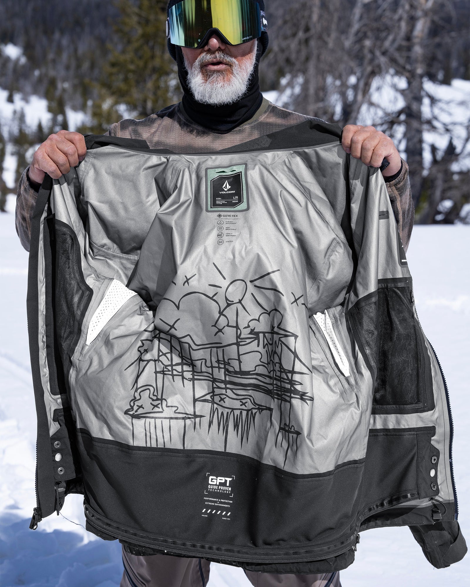 Mens Guch Stretch Gore Jacket