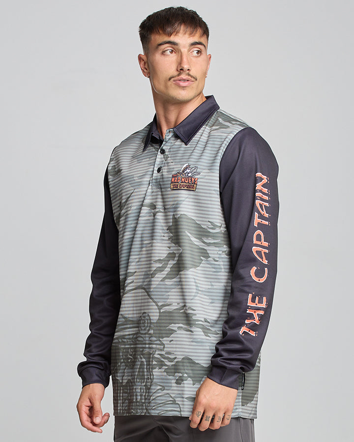 The Island Captain Upf 50+ Fishing Jersey