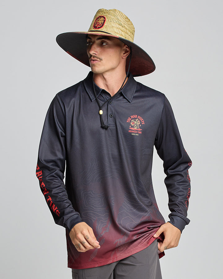 Kraken Tins Upf 50+ Fishing Jersey