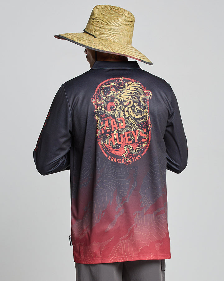 Kraken Tins Upf 50+ Fishing Jersey