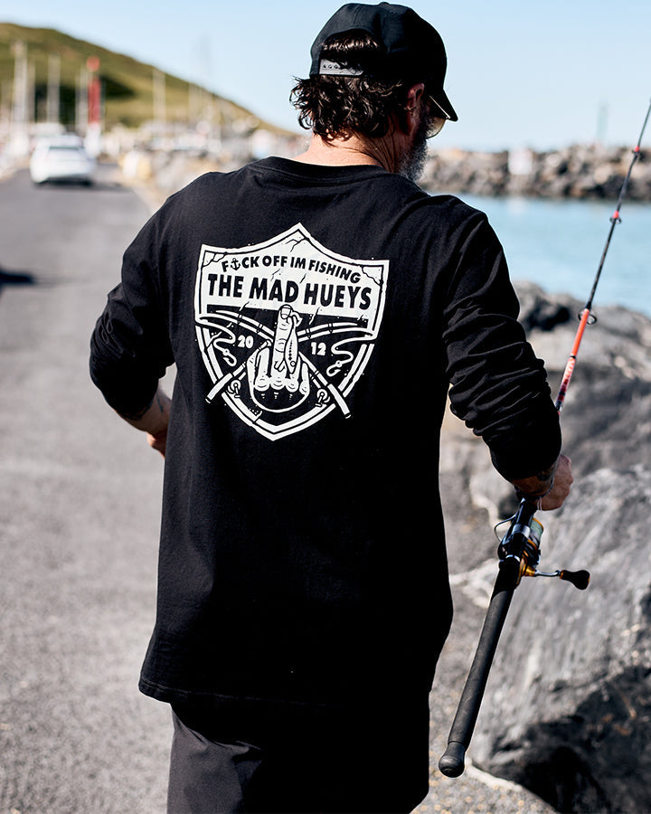 Raider FK Off Fishing LS Tee
