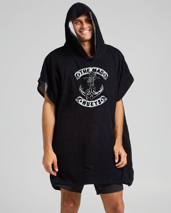Skull Anchor Hooded Beach Towel