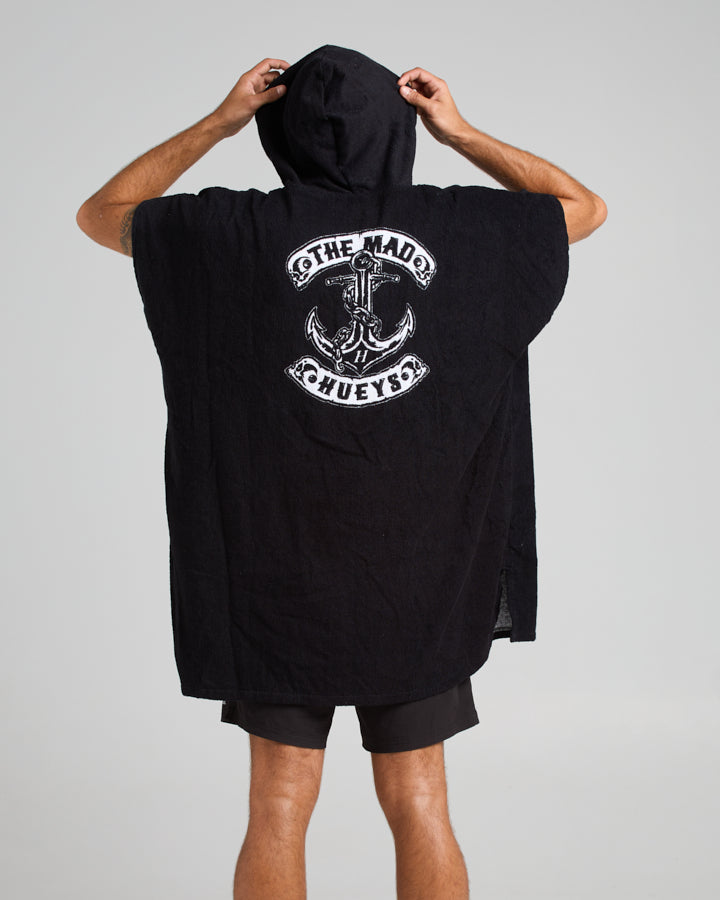 Skull Anchor Hooded Beach Towel
