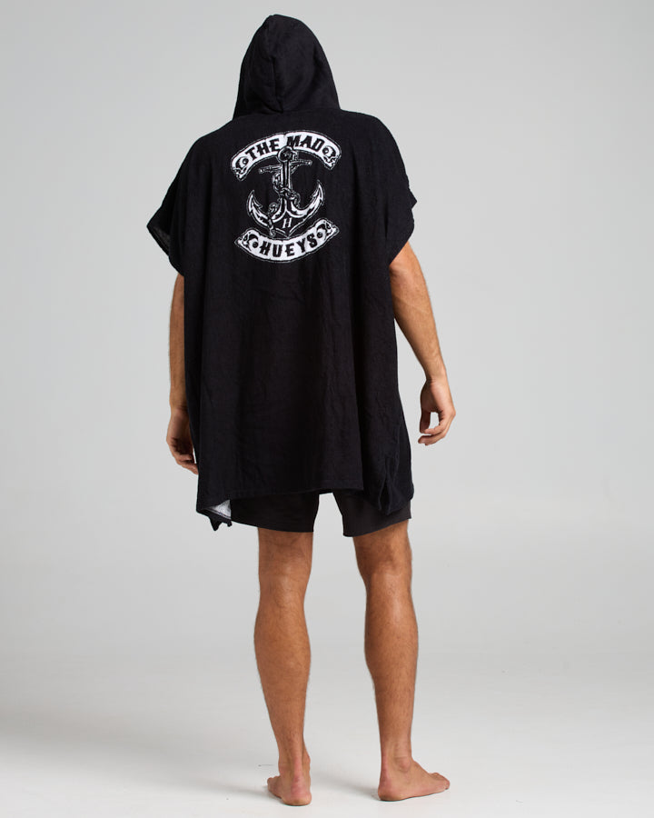 Skull Anchor Hooded Beach Towel