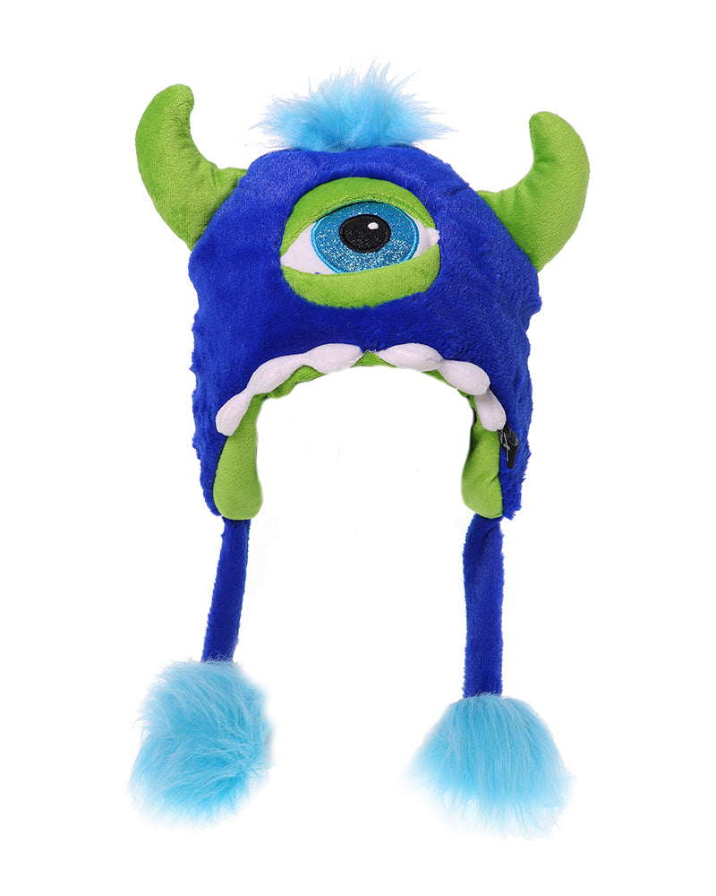 Furble Kids' Fun Character Earflaps Beanie