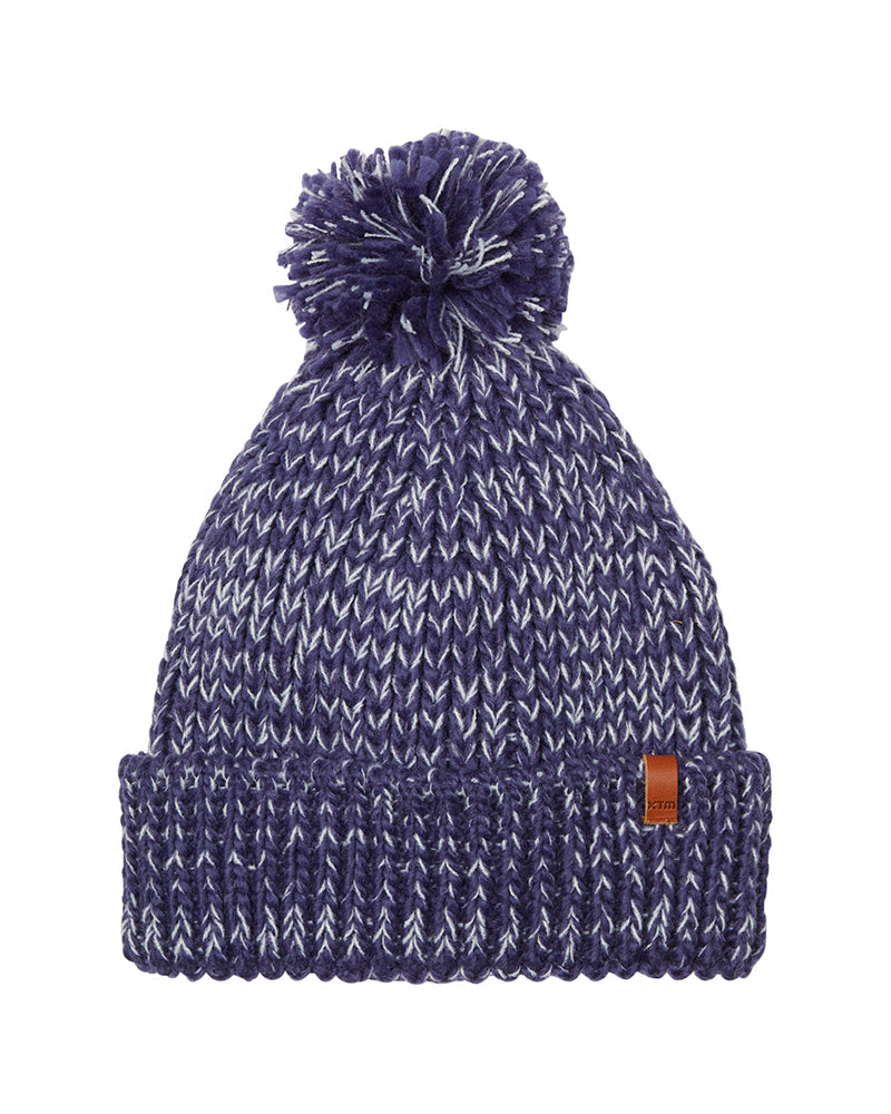 Flurry Womens Pom Pom Beanie