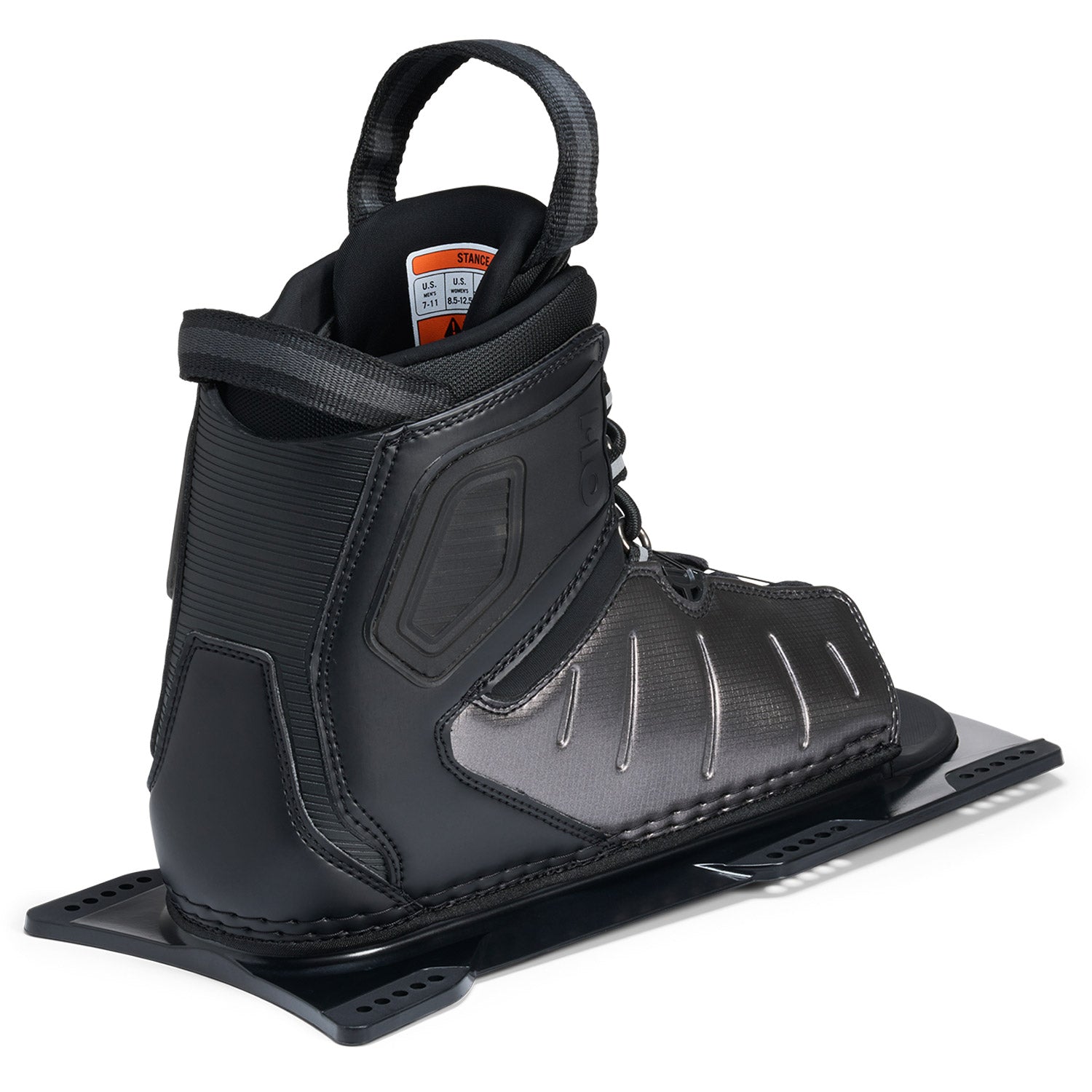 Stance Atop Slalom Ski Boot