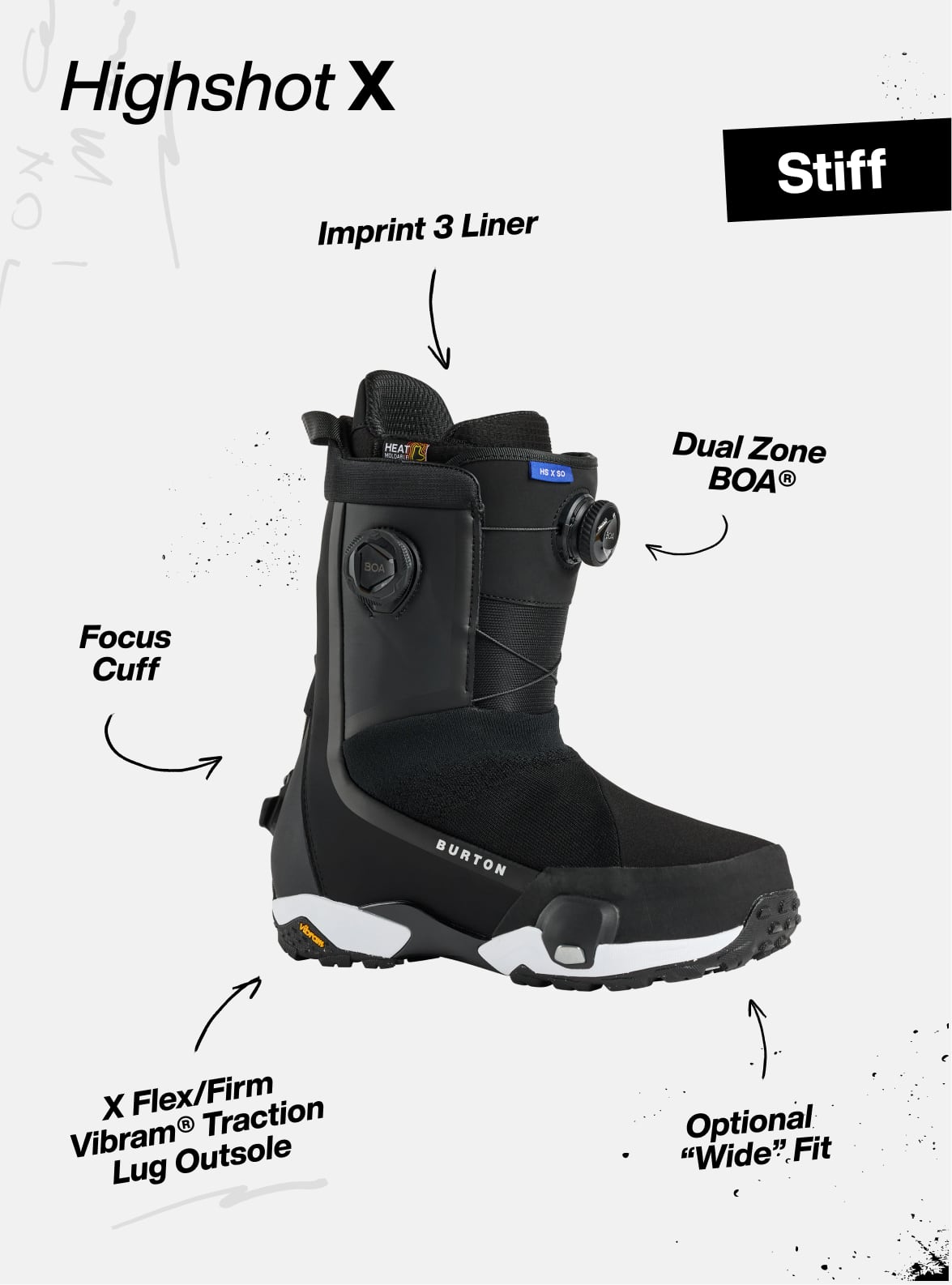 Women's Highshot X Step On Snowboard Boots