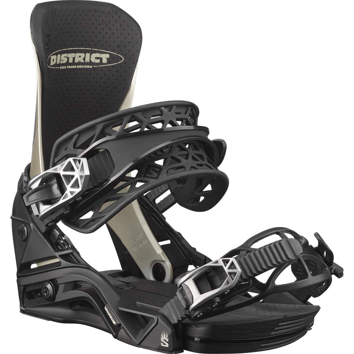 District Pro Team Mens Snowboard Binding
