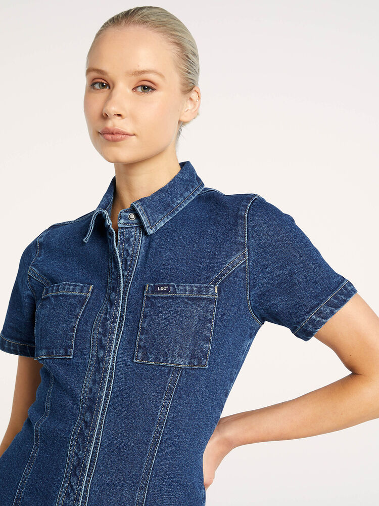 Carley Denim Dress
