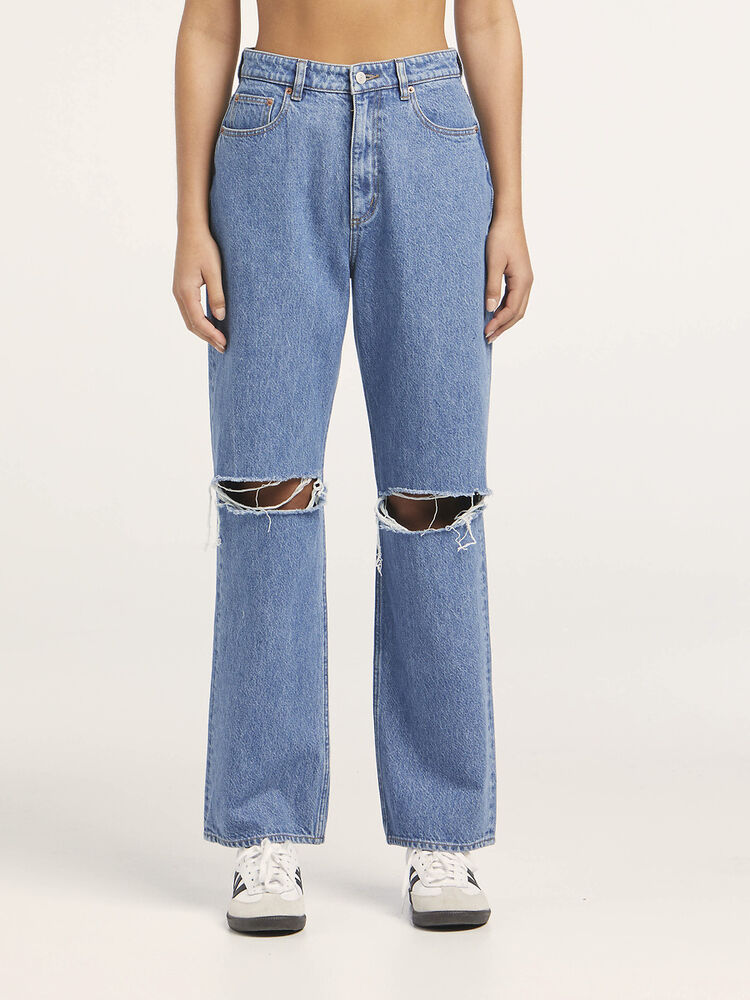 High Baggy Relaxed Organic Cotton Jean