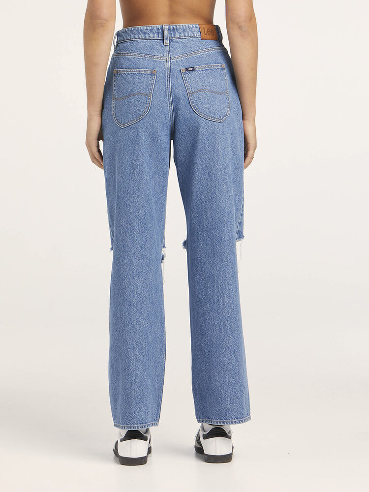 High Baggy Relaxed Organic Cotton Jean
