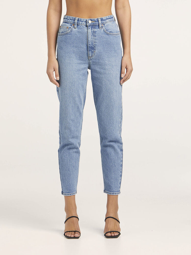 High Moms Slim Organic Cotton Jean