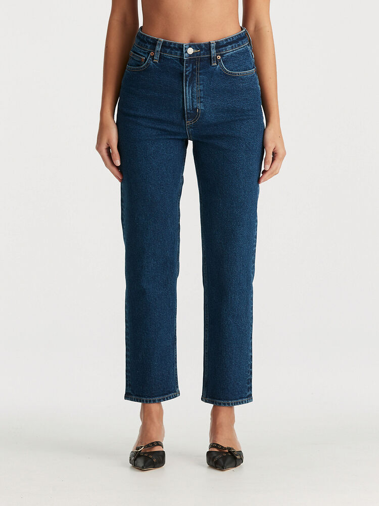 High Straight Crop Jean