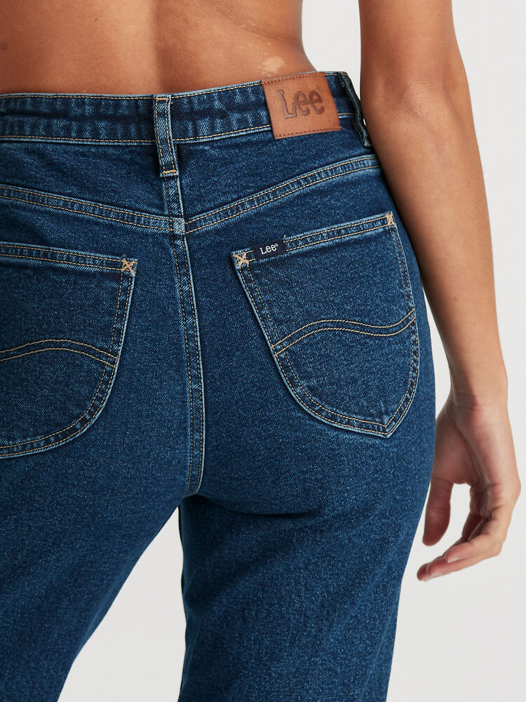 High Straight Crop Jean