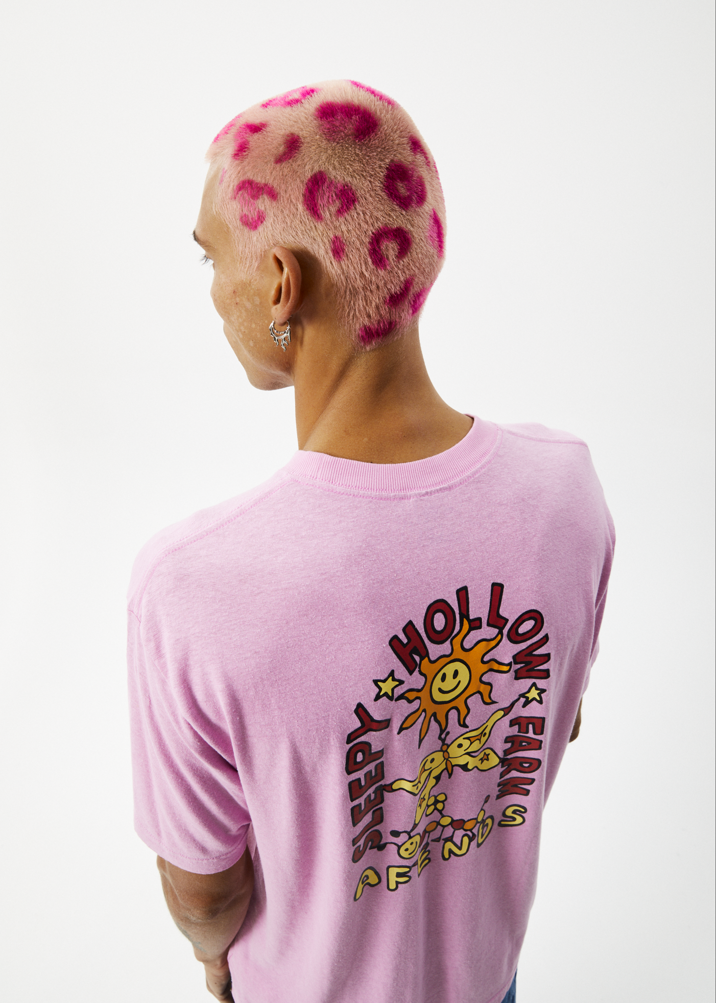 Caterpillar Retro Graphic T-Shirt Candy