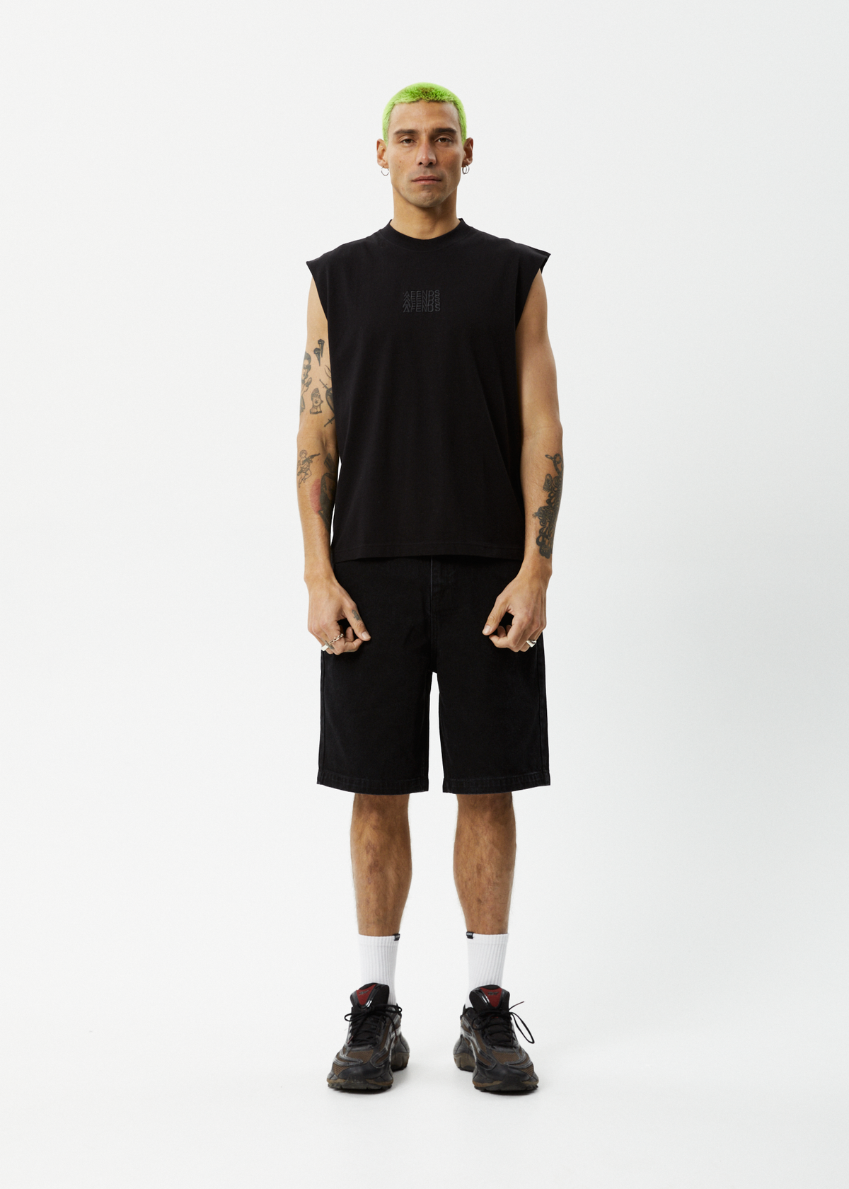 Graphic Sleeveless T-Shirt