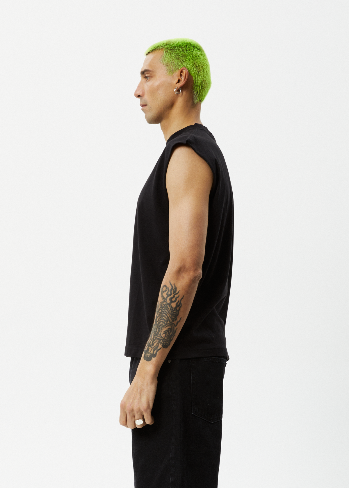 Graphic Sleeveless T-Shirt