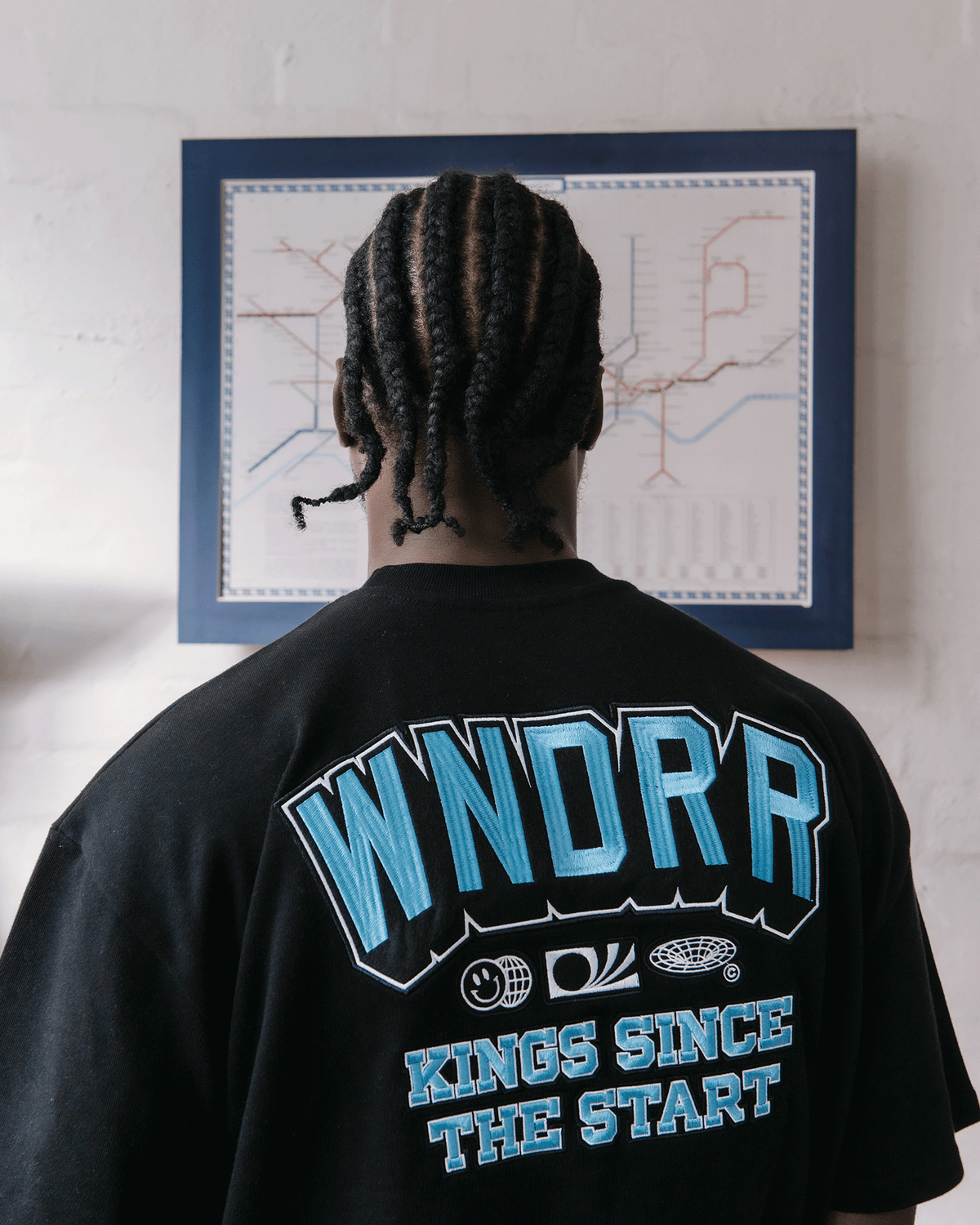 ALL ROUNDER HEAVY WEIGHT TEE - BLACK