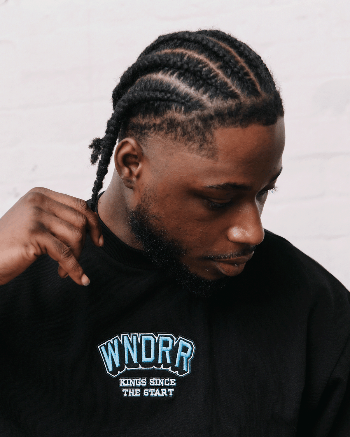 ALL ROUNDER HEAVY WEIGHT TEE - BLACK