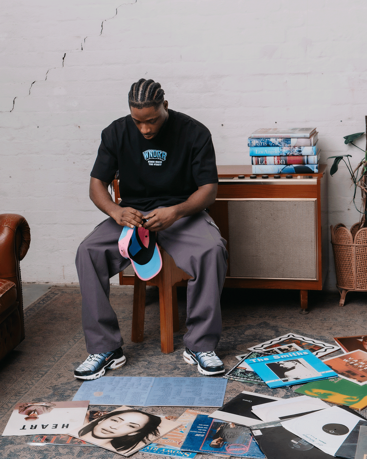 ALL ROUNDER HEAVY WEIGHT TEE - BLACK