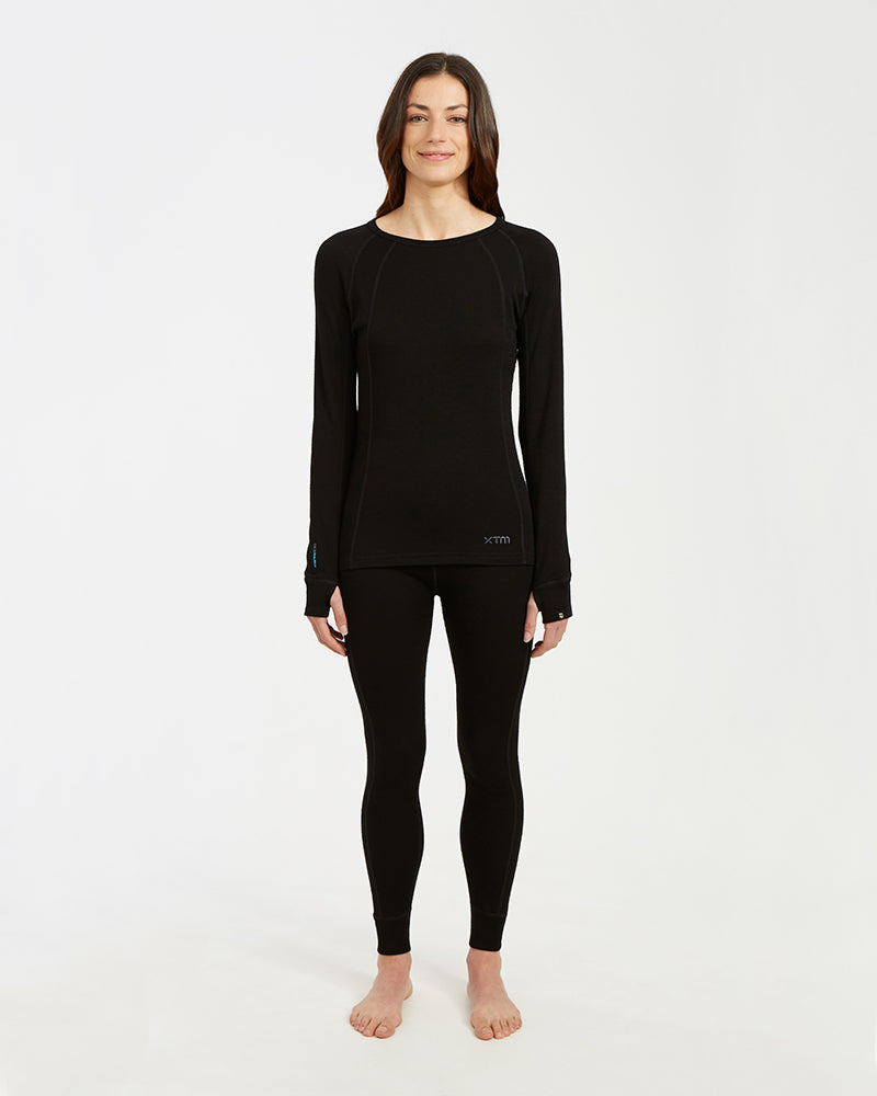 Ladies Merino 230 Wool Thermal Long Sleeve Top