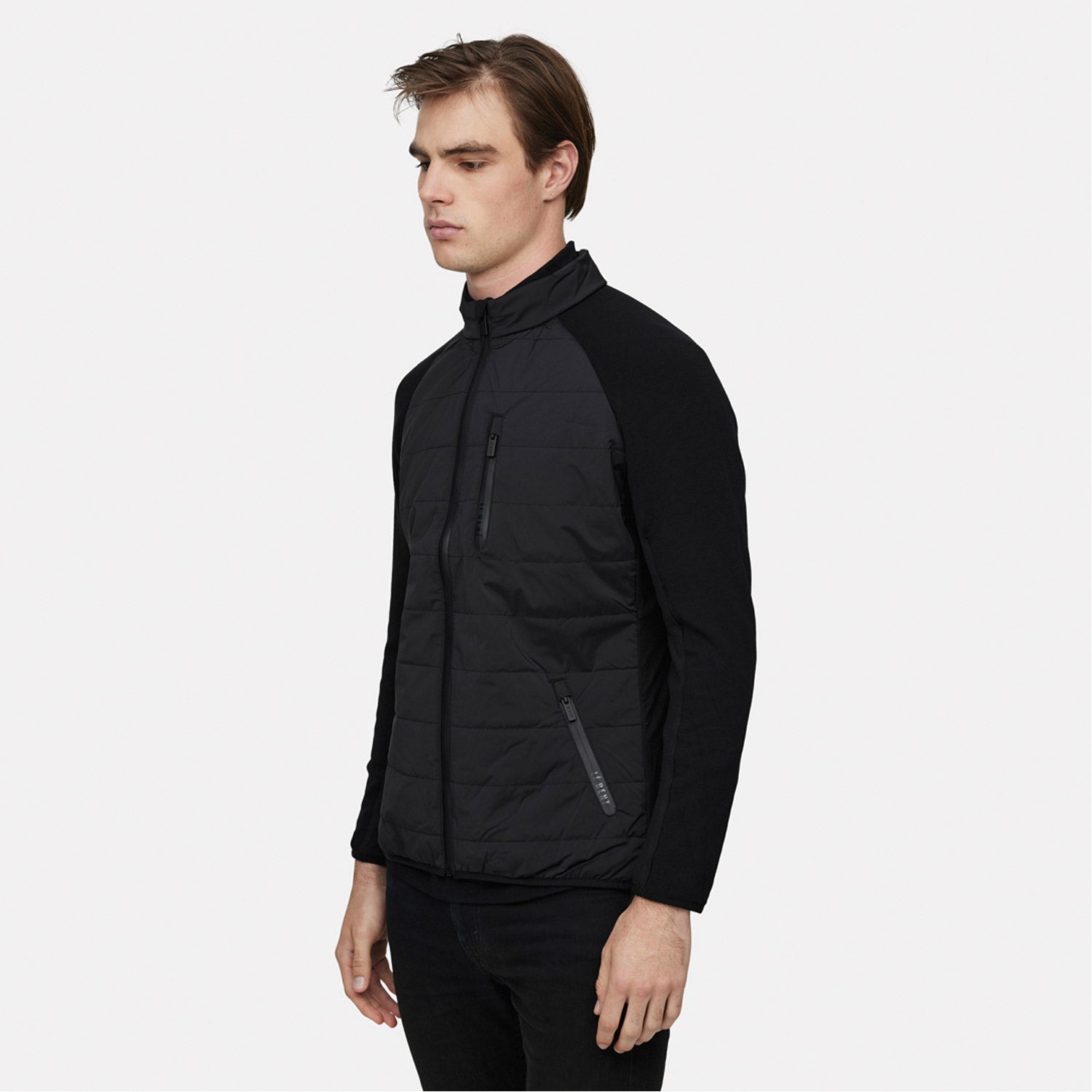 Mens Pramecou Wool Insulated Hybrid Jacket