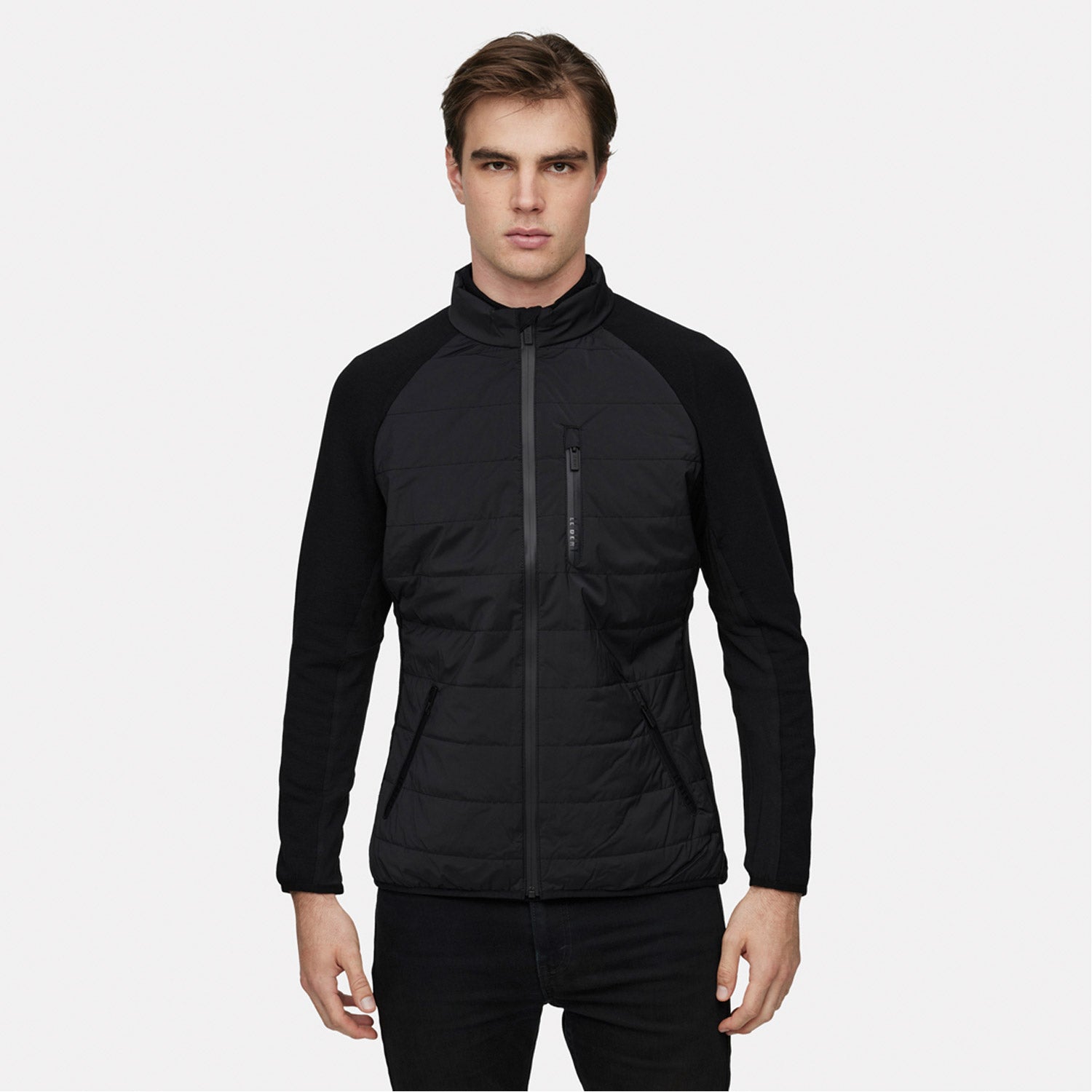 Mens Pramecou Wool Insulated Hybrid Jacket
