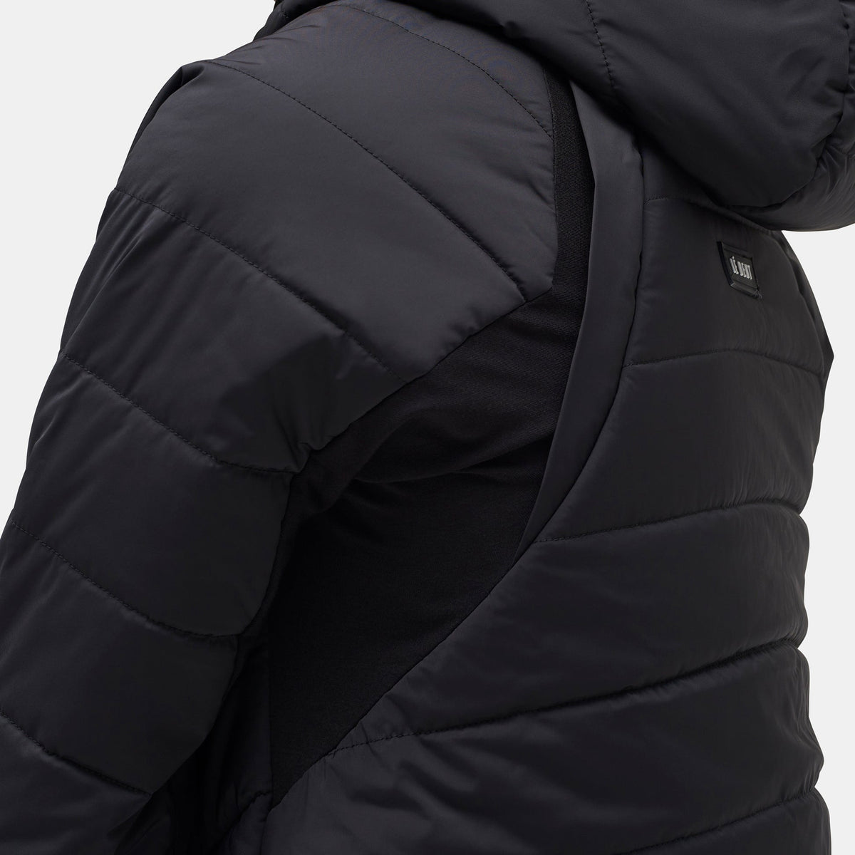 Mens Pramecou Wool Insulated Hooded Jacket