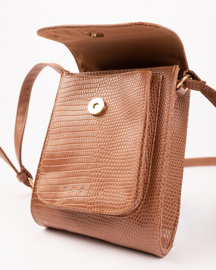 Mila Over The Shoulder Textured Sidebag