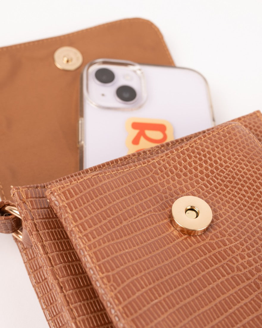 Mila Over The Shoulder Textured Sidebag