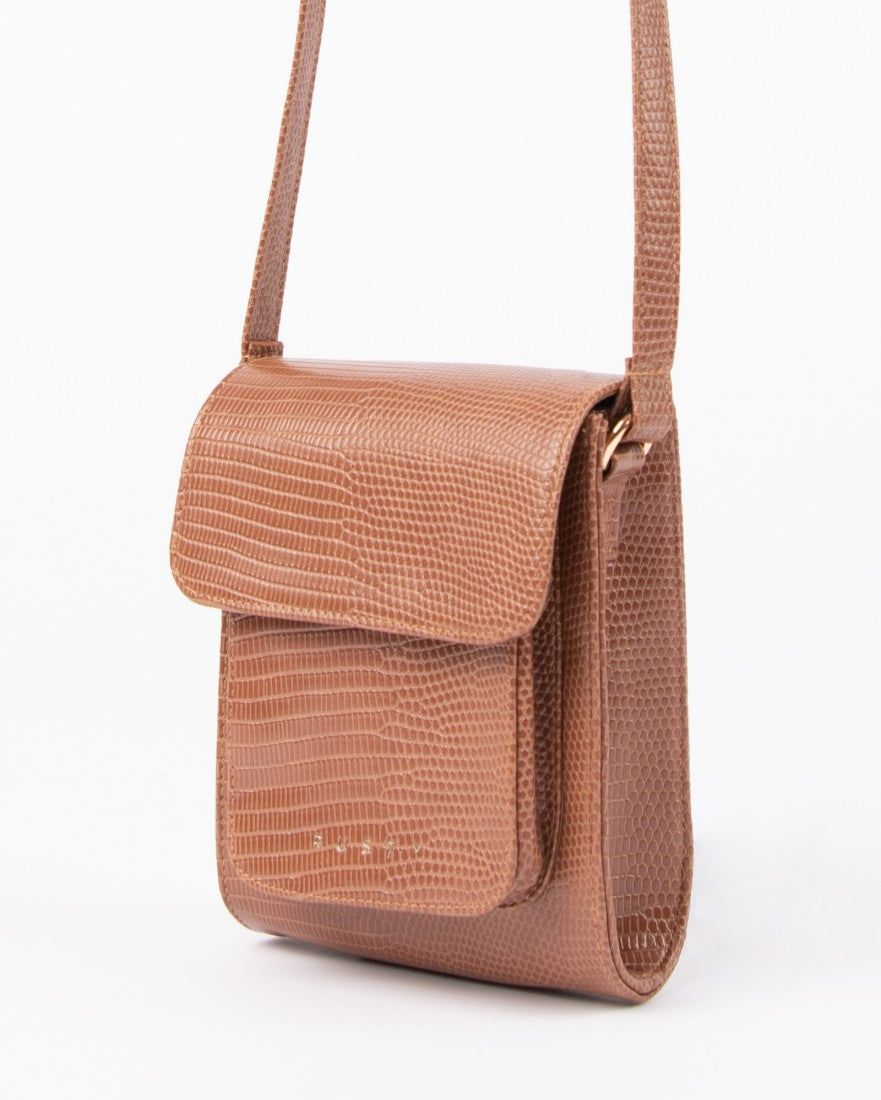 Mila Over The Shoulder Textured Sidebag