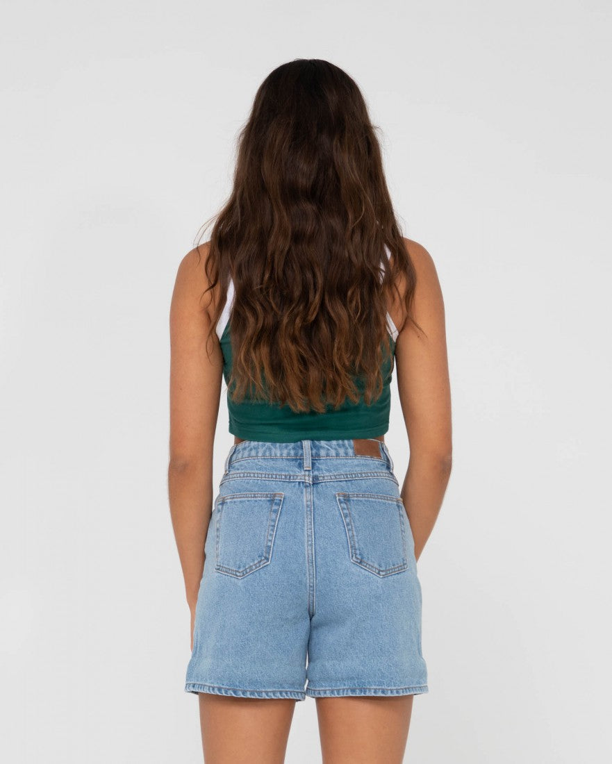 Thriving Graphic Crop Tank Top