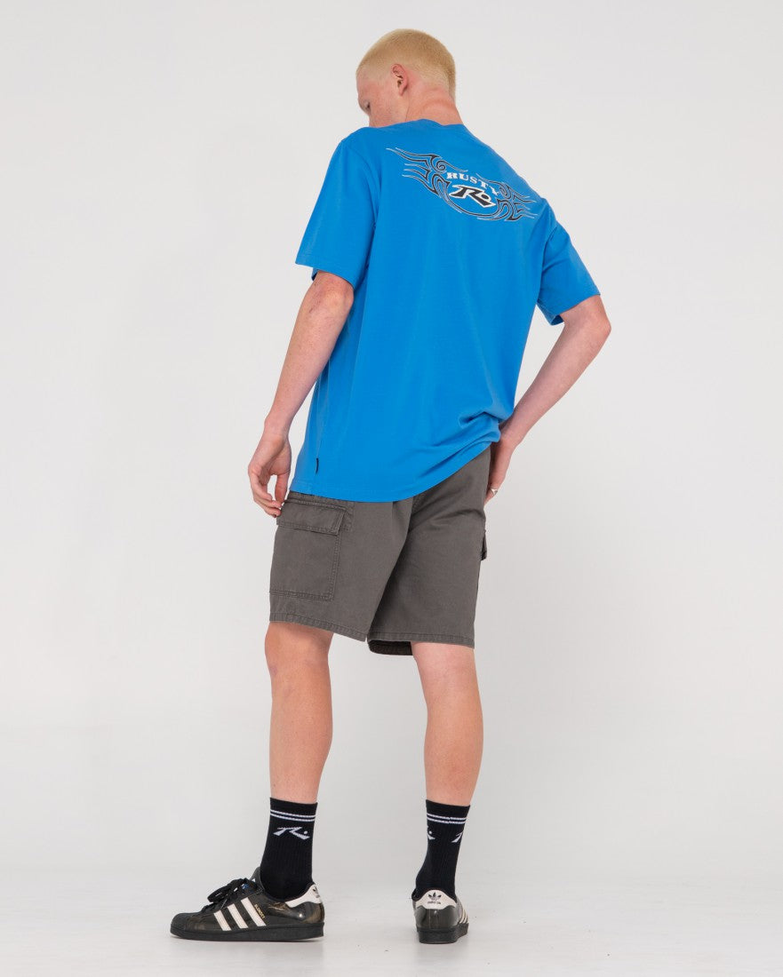 Tribal Burn Short Sleeve Graphic Tee