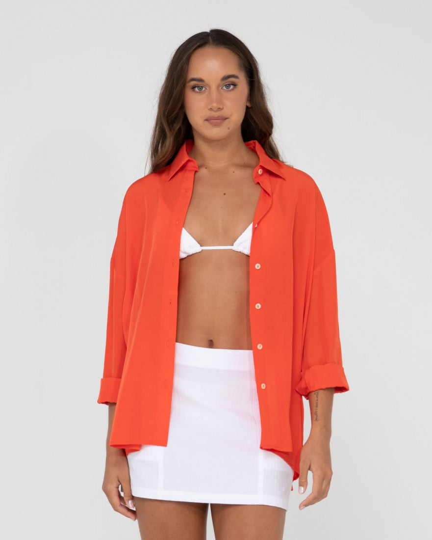 Porter Oversized Long Sleeve Shirt