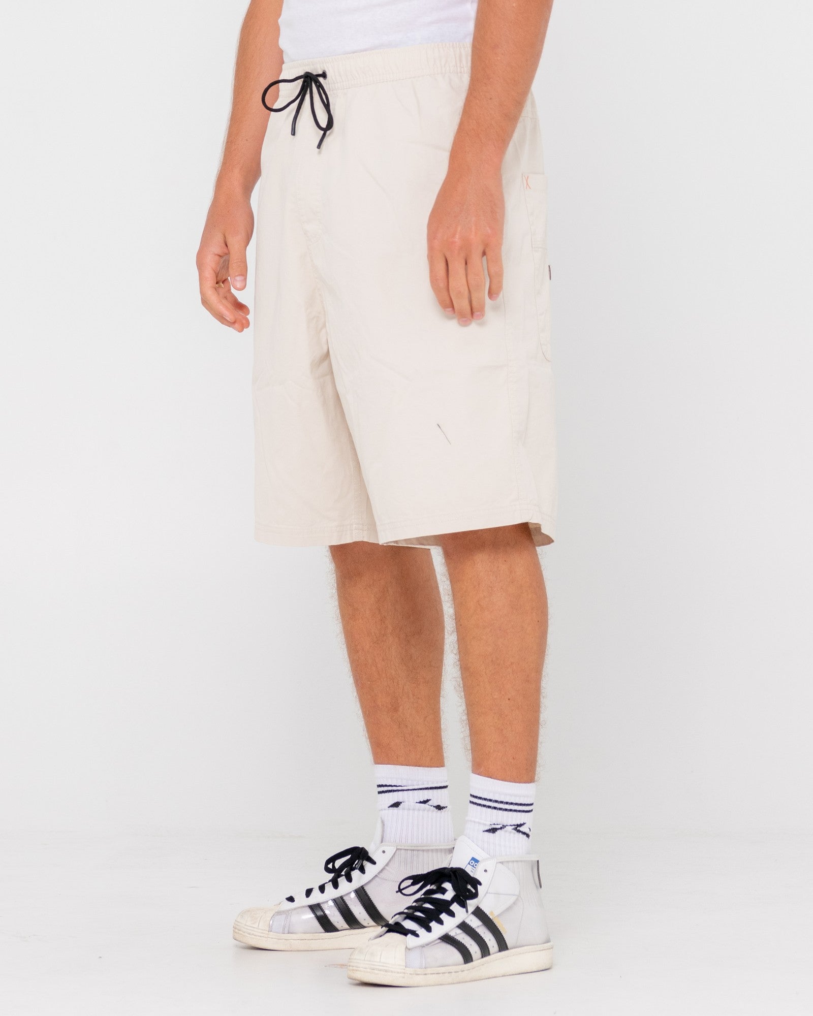 Wear Eva 22" Elastic Waist Baggy Short