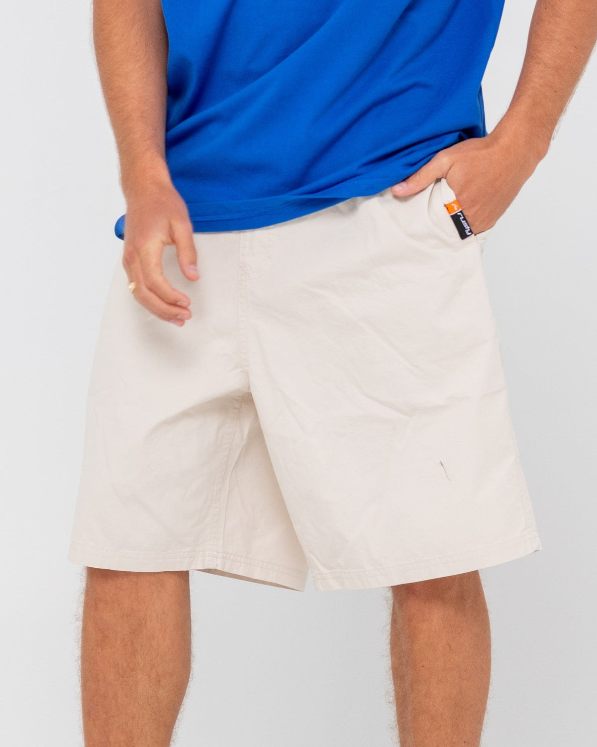 Wear Eva 22" Elastic Waist Baggy Short