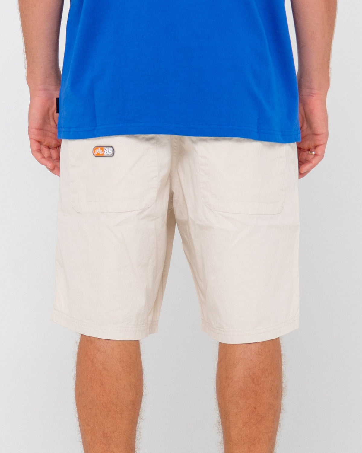 Wear Eva 22" Elastic Waist Baggy Short