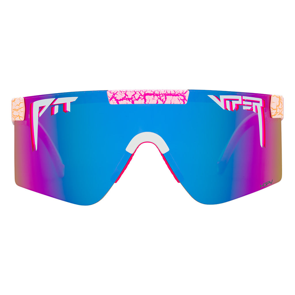 The Aftershock Original 2.0 Sunglasses - Wide HDPV Polarized Blue Purple