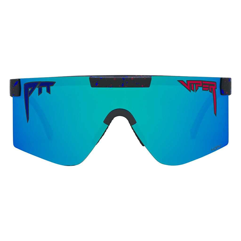 The Peacekeeper Original 2.0 Sunglasses - Wide HDPV Polarized Blue