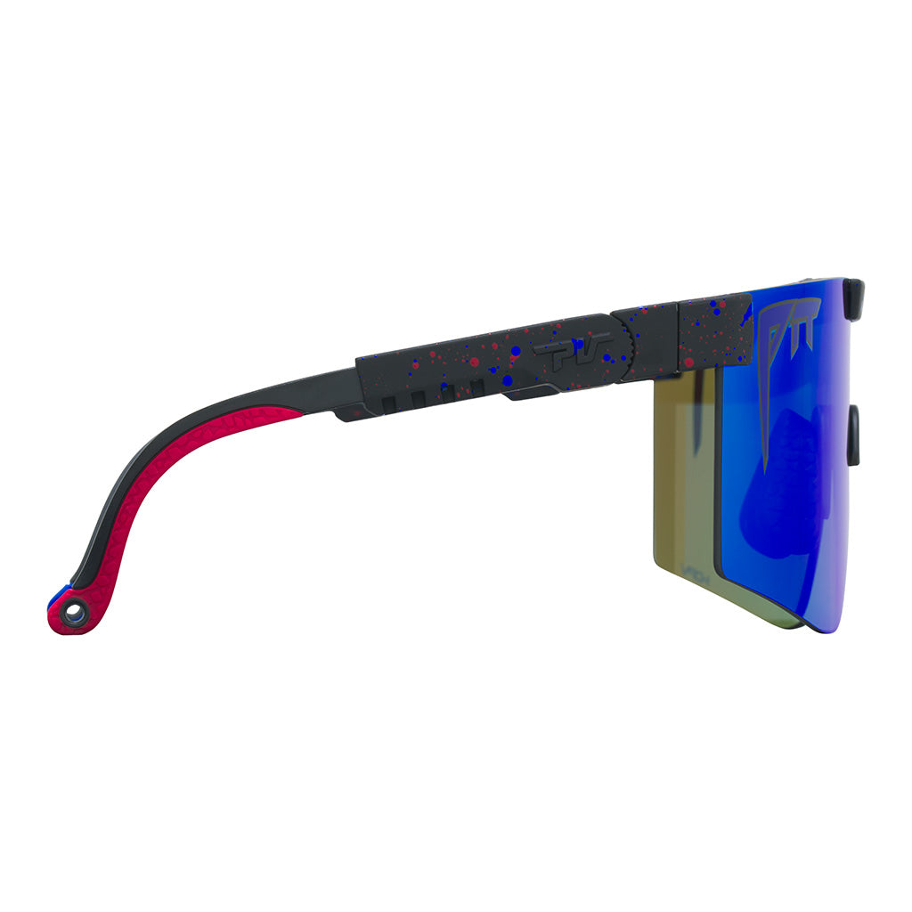 The Peacekeeper Original 2.0 Sunglasses - Wide HDPV Polarized Blue
