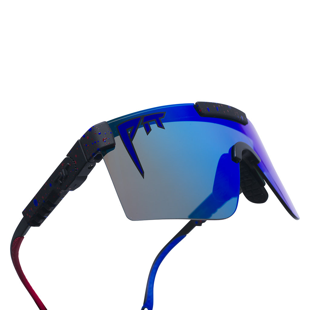 The Peacekeeper Original 2.0 Sunglasses - Wide HDPV Polarized Blue