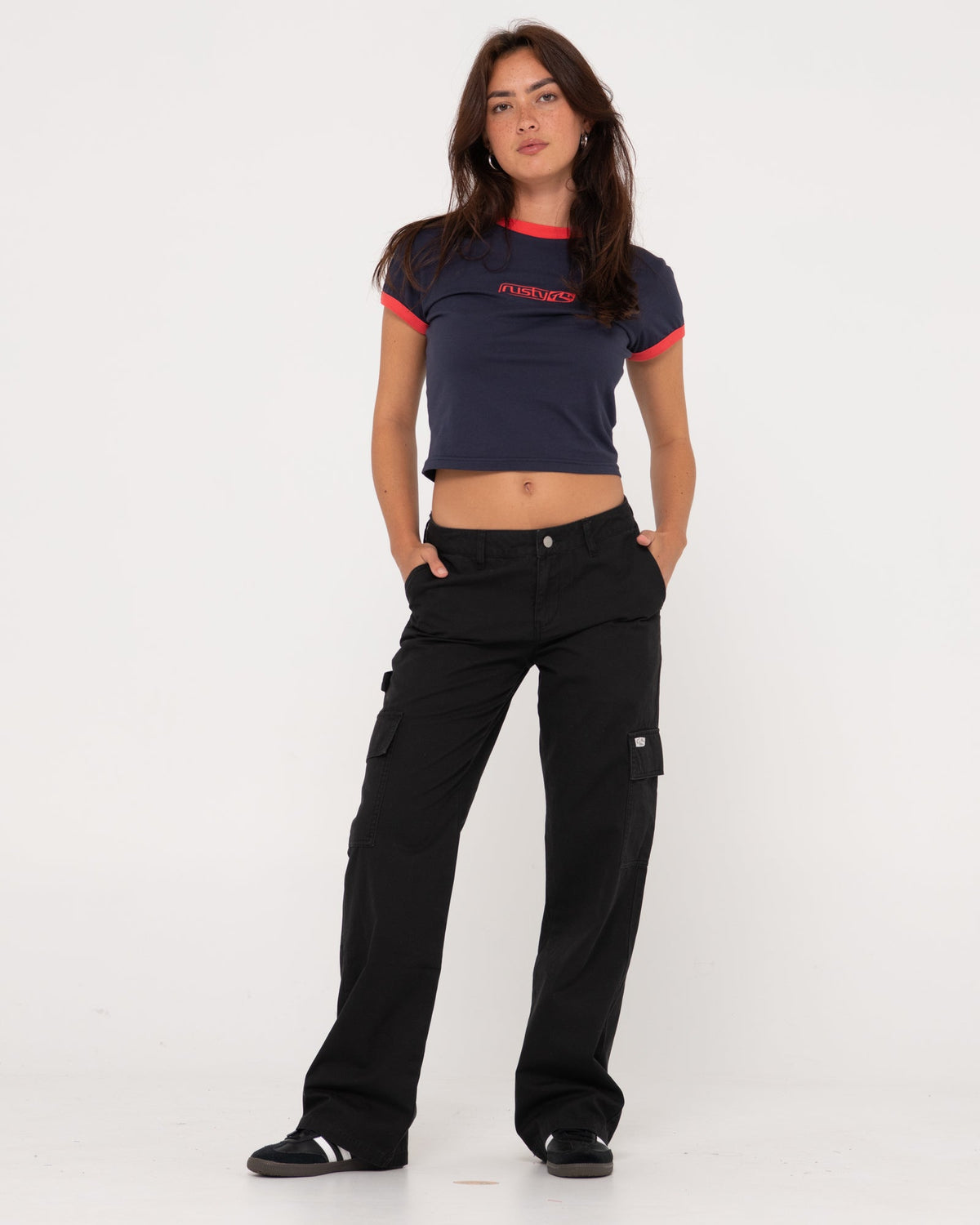 Cade Low Rise Straight Cargo Pant