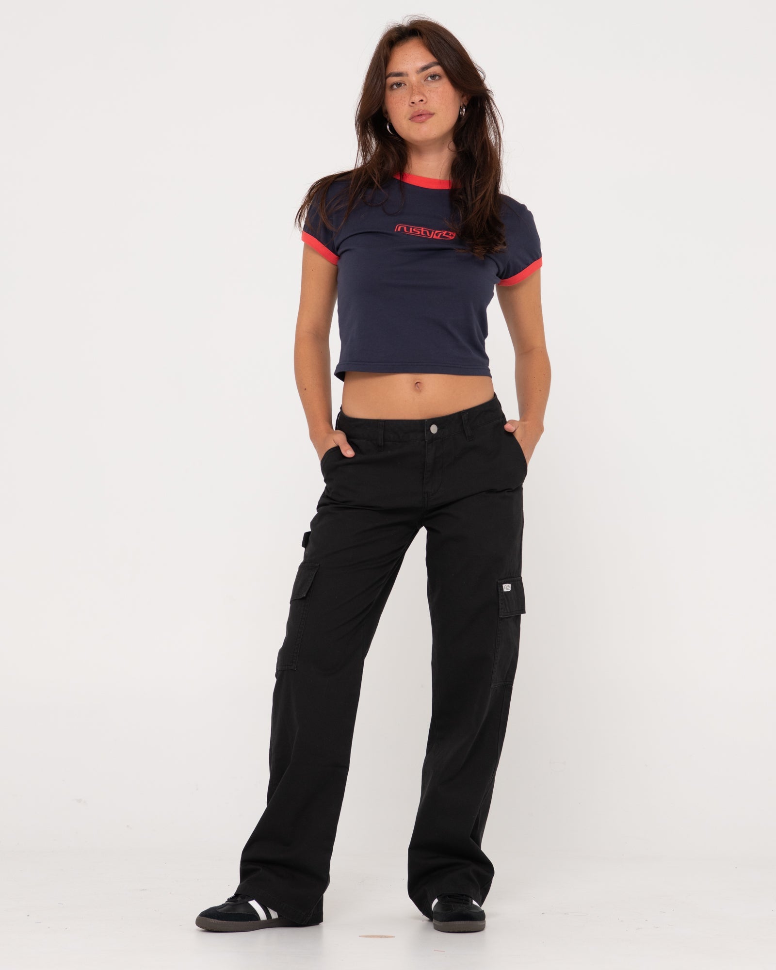 Cade Low Rise Straight Cargo Pant