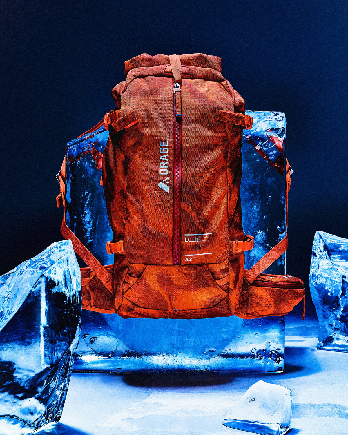 Snow Pro Backpack Db x Orage Magma Capsule