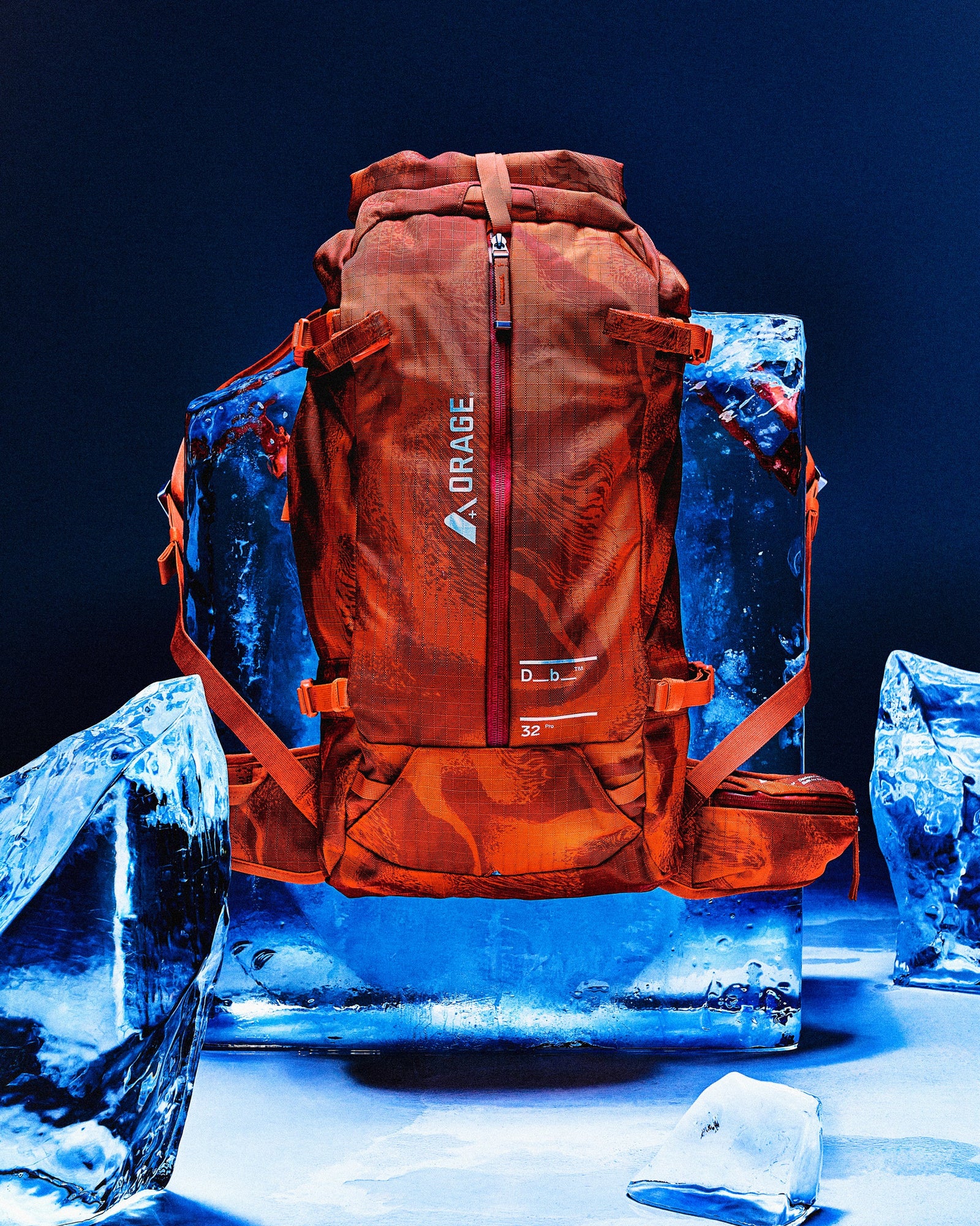 Snow Pro Backpack Db x Orage Magma Capsule