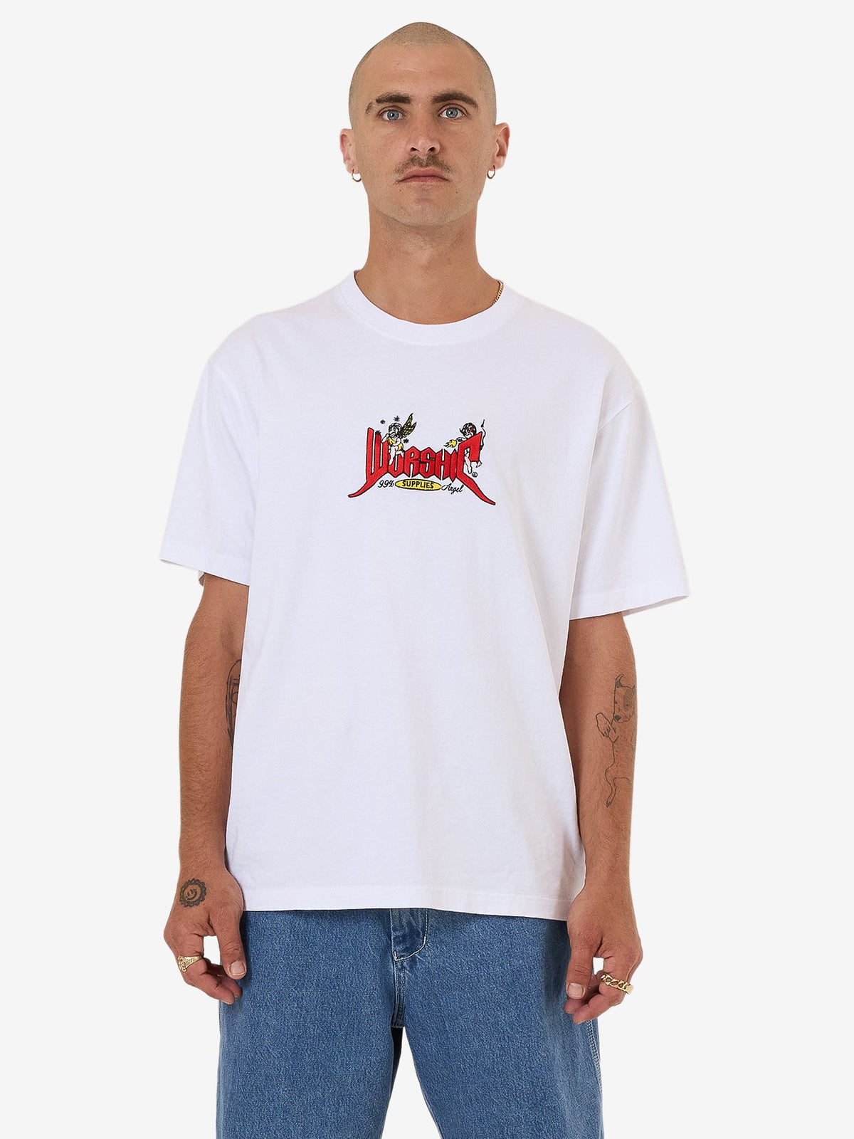 99 Percent Tee - White