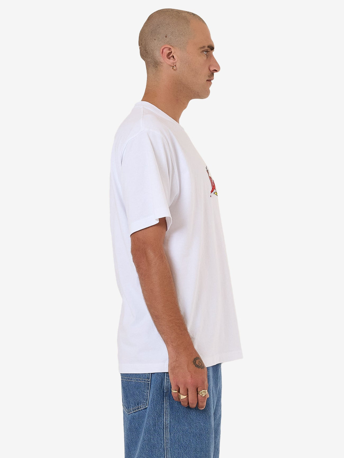 99 Percent Tee - White