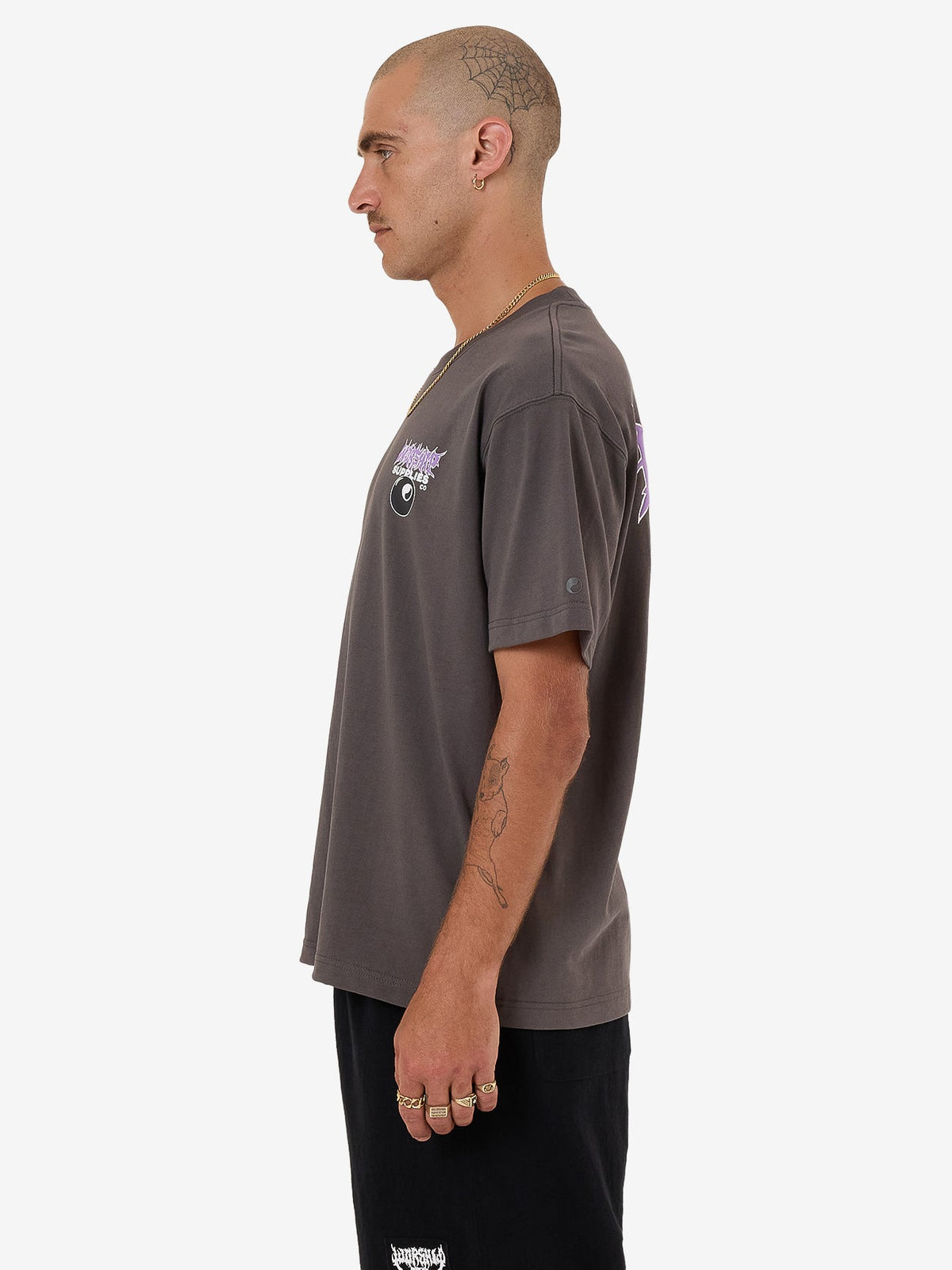 Long Time Tee - Worn Black