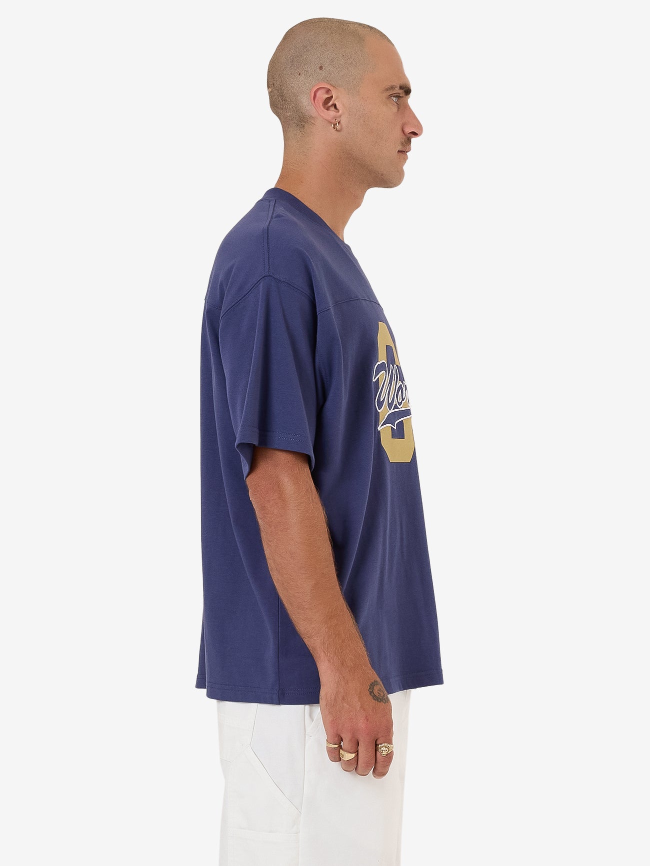 Major League Oversized Tee - Medievil Blue